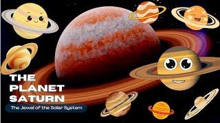 Planet Saturn fact for kids | Planets of the Solar System