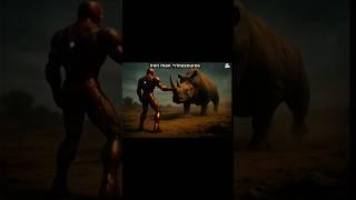 Ironman+Rinozouros ️ #ai #artificialintelligence #ironman #aiviralshorts