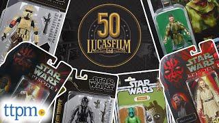 NEW Star Wars Lucasfilm 50th Anniversary Figures from Hasbro Review 2021 | TTPM Toy Reviews