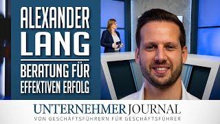 Alexander Lang im Interview: Erfolg kann jeder | UnternehmerJournal TV