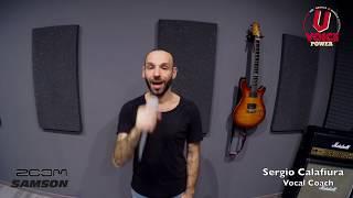 Vocal Warm Up 3 - MamV Exercise (Exercises with scales M/F) - Sergio Calafiura