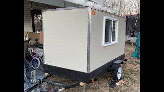 Custom Squaredrop camper build - Harbor Freight trailer frame