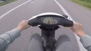 Honda Dio ZX 0-130kmh Acceleration & Top Speed on The Highway Athena Racing