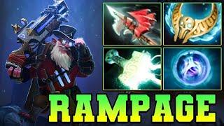 Rampage + 24 Kills Sniper !! Sniper Dota 2 Mid Meta Carry 7.38 Item Build Pro Gameplay Guide