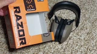 My First Impressions of These Lightweight & Comfortable Ear Protection from Walker