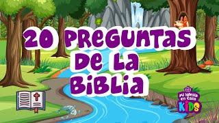 Enseñanzas Bíblicas para Niños  20 Preguntas de la BIBLIA️