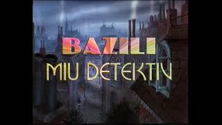 The Great Mouse Detective - Albanian credits (+ VHS rewind glitch)