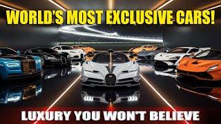 8 Most Luxurious Cars You've Never Heard Of (Exclusive & Rare)