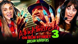 A NIGHTMARE ON ELM STREET 3: DREAM WARRIORS (1987) MOVIE REACTION! FIRST TIME WATCHING! Movie Review