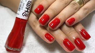 Cutilagem e esmaltação ao vivo