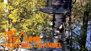 Big Game Warrior XL Hang-On Stand With Rhino Climbing Steps #hunting #gear #review