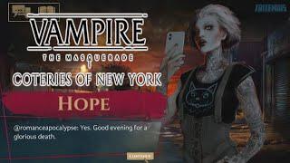 VTM - Coteries of New York - Hope The Malkavian Questline