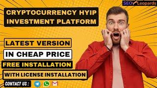 [Full Latest Version] Invest Genius - Cryptocurrency HYIP Investment Platform (In Cheap Price)