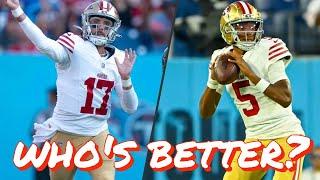 Should the 49ers Start Brandon Allen or Joshua Dobbs vs. the Packers?