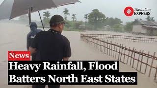 North East Flood: Battered by Heavy Rainfall And Floods, N-E States on High Alert; Assam Toll Rises