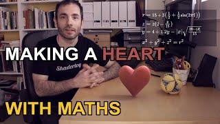 Making a heart with Maths