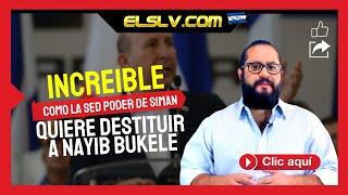  ¿Sabes quién está #DETRÁS de la #DESTITUCIÓN  de NAYIB BUKELE?