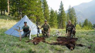 5 Days Hunting in the Backcountry - Spring Bear Hunt | 4K FILM