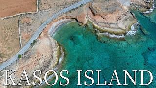 Island Kasos, Greece - by drone [4K]. #greekislands