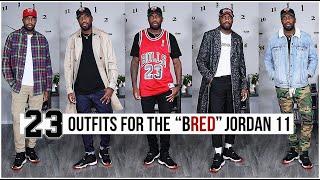 23 OUTFIT IDEAS FOR THE AIR JORDAN 11 "BRED" 2019 | Men's Fashion & Street Style | I AM RIO P.