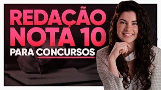 COMO ESTUDAR REDAÇÃO PARA CONCURSOS | Laura Amorim