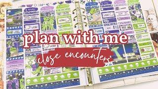 Plan With Me  Close Encounters (Scribble Prints Co)