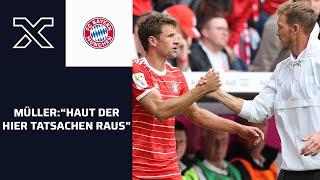 Julian Nagelsmann neuer Bundestrainer? Thomas Müller nimmt Reporter auf die Schippe | FC Bayern