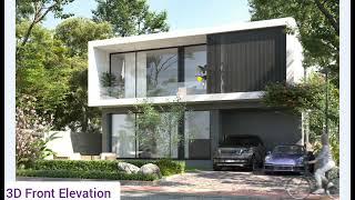 Construction Cost of 1 Kanal Modern House in 2024 - Beautiful Design & Decent Front Elevation