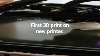First print after set up