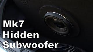 Mk7 GOLF/GTI HIDDEN SUBWOOFER (Updated with Demo)