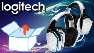 Unboxing | Logitech G933 Kabelloses Gaming Kopfhörer für PC, Xbox One und PS4 Snow weiß