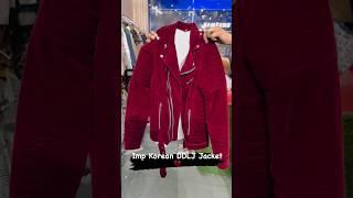 Imported Korean Velvet Jacket For Men's | #fashioncollect #korean #winterjacket