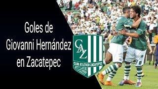 Goles de Giovani Hernández en Atlético Zacatepec