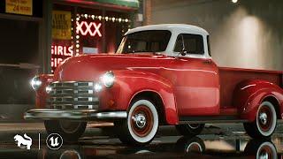 Classic Pickup / Unreal Engine 4 / Driveable