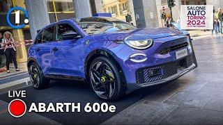 L'Abarth più POTENTE di sempre ha 280 CV (come l'Alfa Junior!)  600e vista DAL VIVO