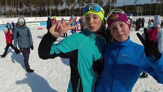 Лыжня Румяных и эстафета среди школ Златоуста,  36 школа