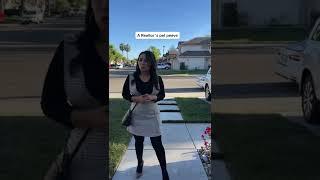 When showing houses Video By perla realtor #Shorts