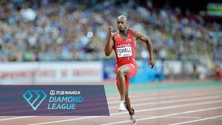 Asafa Powell runs one of the fastest times EVER in Paris - Wanda Diamond League