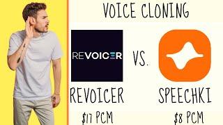 Revoicer or Speechki for Voice Cloning