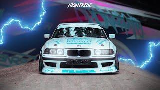 Hotboi BMW E36 drifting touge to buy milk | NIGHTRIDE