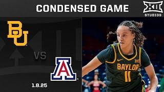 Baylor vs. Arizona Condensed Game | 2024-25 Big 12 Women's Basketball