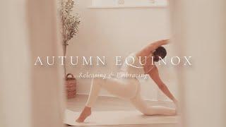 Autumn Equinox Yoga  cozy 30 min flow to celebrate Mabon & the beginning of fall