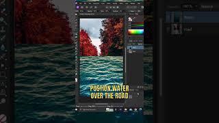 WAVY WATER ROAD EFFECT IN AFFINITY PHOTO 2!