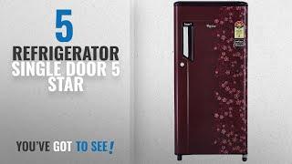 Top 10 Refrigerator Single Door 5 Star [2018]: Whirlpool 185 L 5 Star Direct-Cool Single-Door