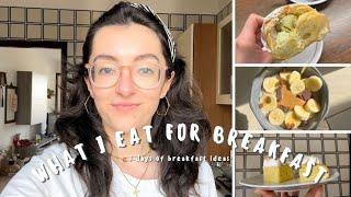 what I eat in a week for breakfast - affordable tasty breakfast ideas