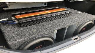 DD Audio 9500 12's on a 3500 Watt Amp BEATING