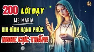 MẸ MARIA : Vợ Chồng Lạnh Nhạt, Con Cái Lạc Lối – 200 Lời Dạy Của Mẹ Maria Khiến Trái Tim Thức Tỉnh.