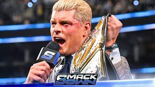 CODY EST PRÊT POUR CENA ! Résultats WWE Smackdown 7 Mars 2025