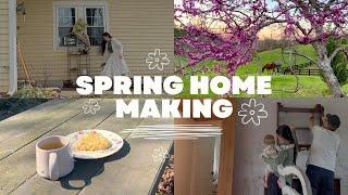 Spring Cleaning, New Motherhood, & Homemaking