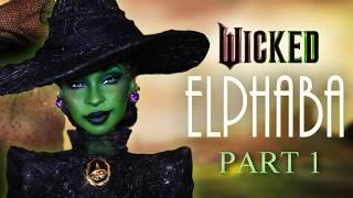 Custom ELPHABA Doll   ( WICKED MOVIE ) PART 1